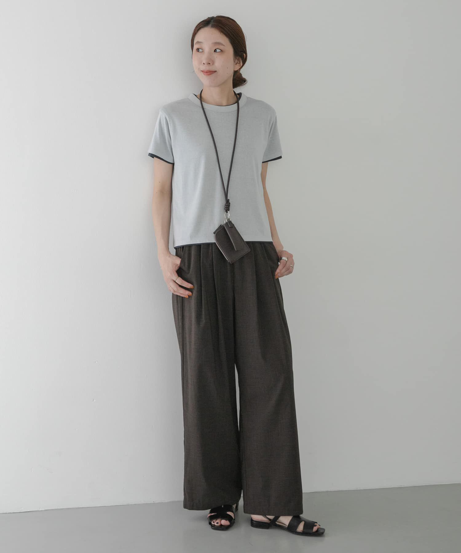 Sonny Label 「機能素材イージーワイドパンツ」|その他|
