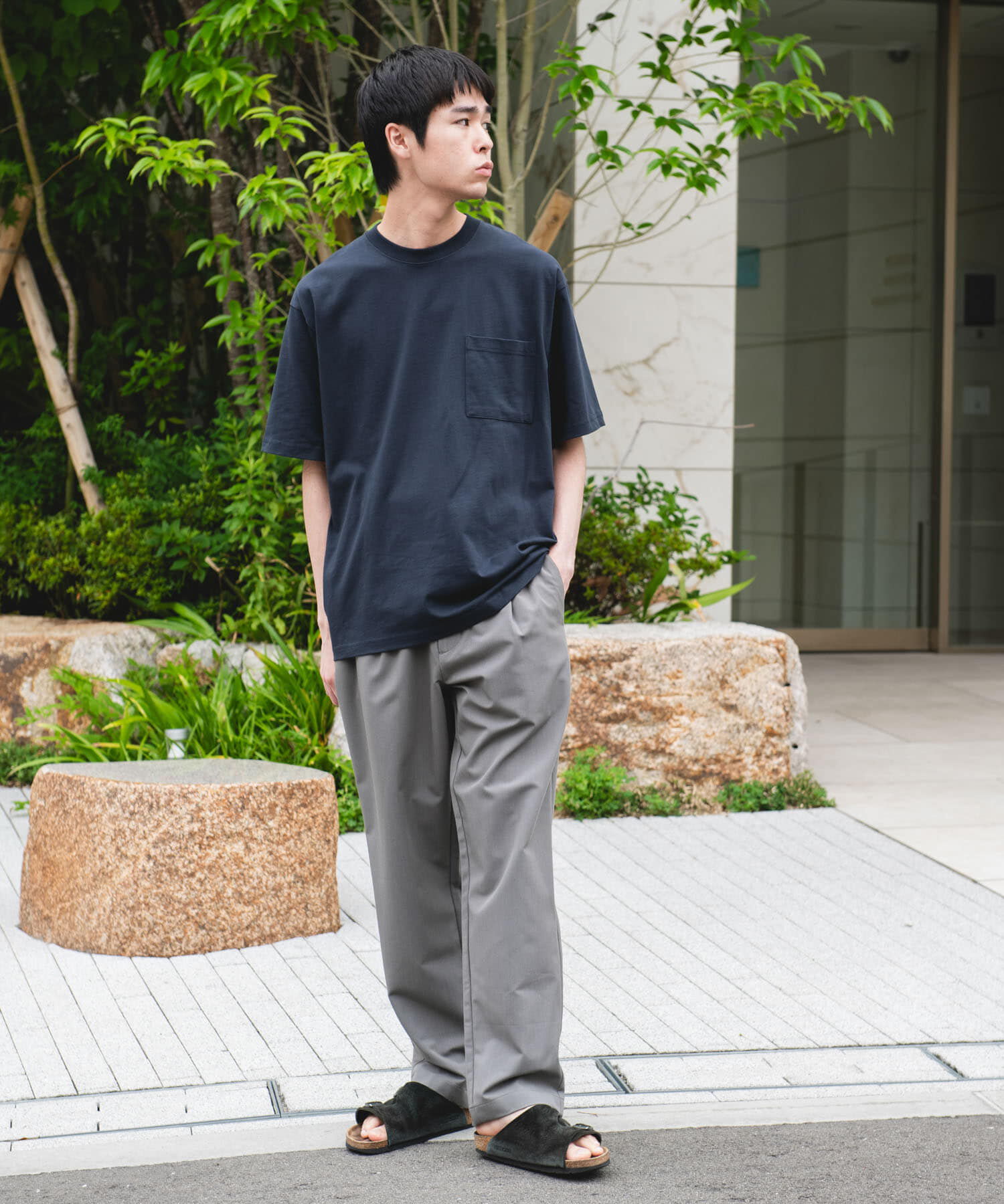 URBAN RESEARCH DOORS「サマーウールライクイージートラウザー」|その他|
