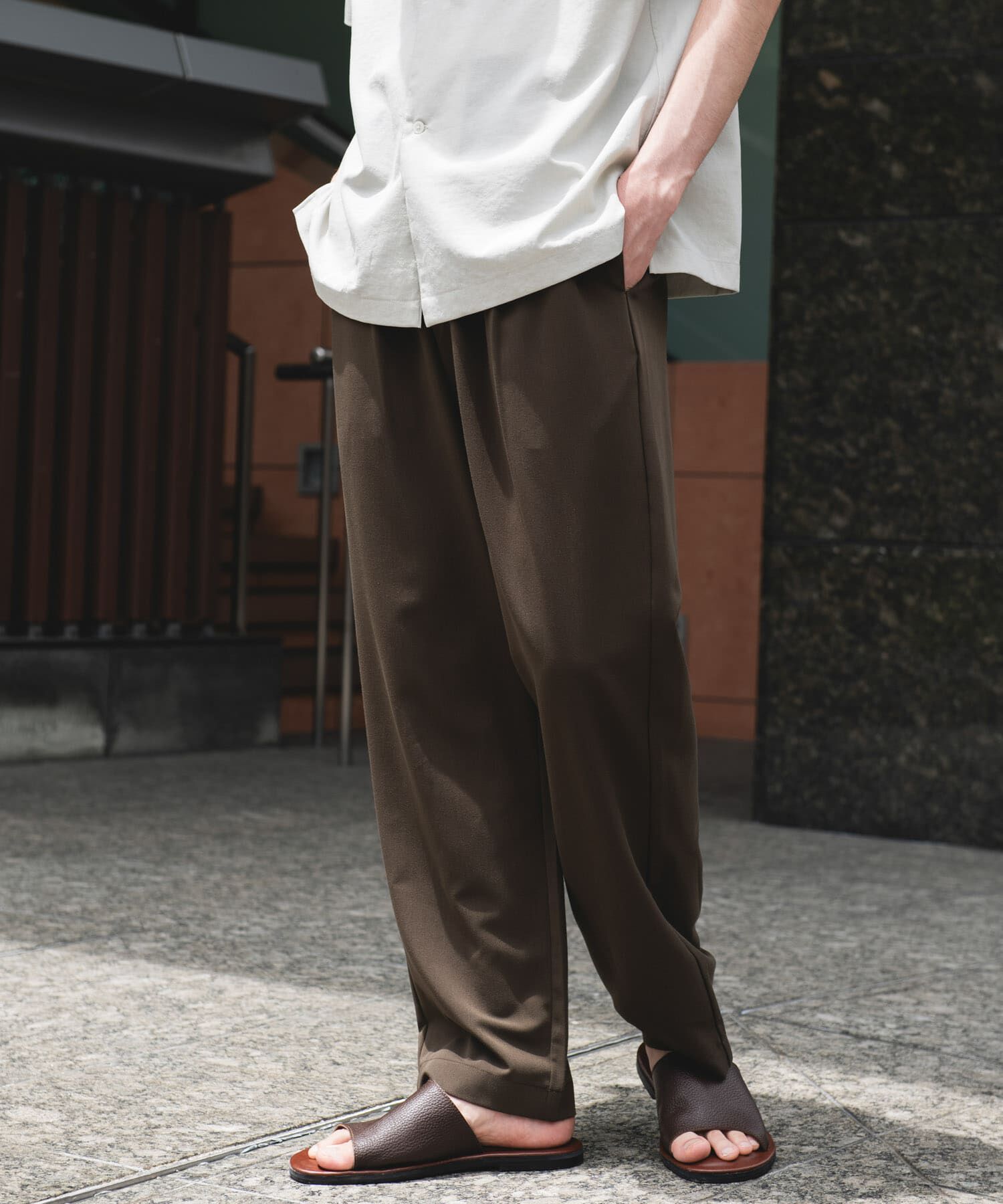 URBAN RESEARCH DOORS「サマーウールライクイージートラウザー」|その他|