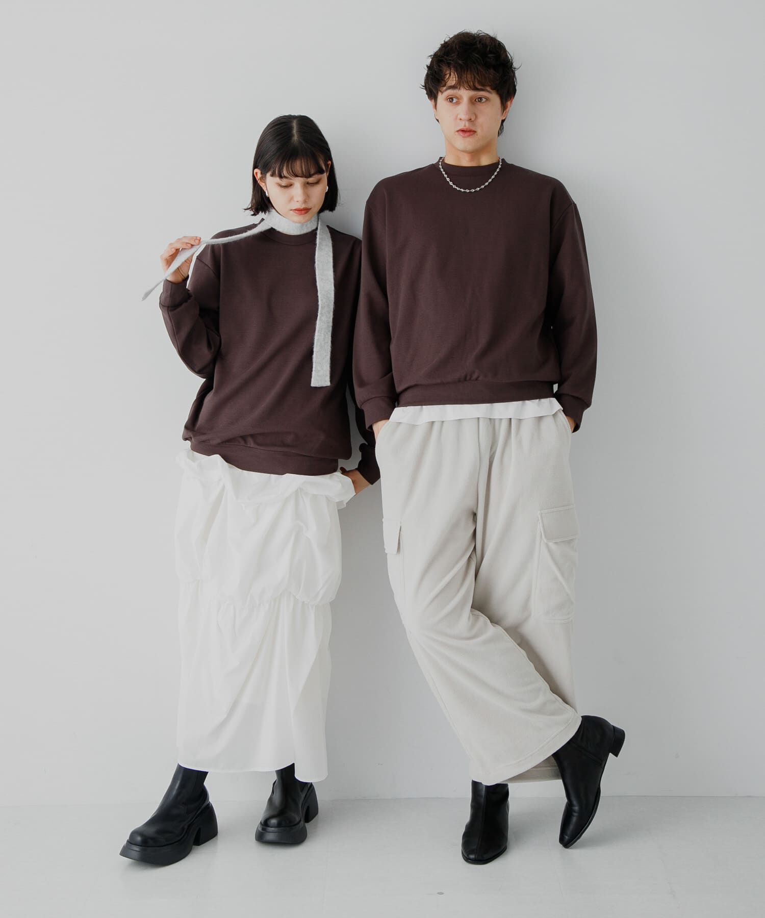 SENSE OF PLACE by URBAN RESEARCH「ダンボールポンチクルーネックスウェット」|スウェット・ジャージ|