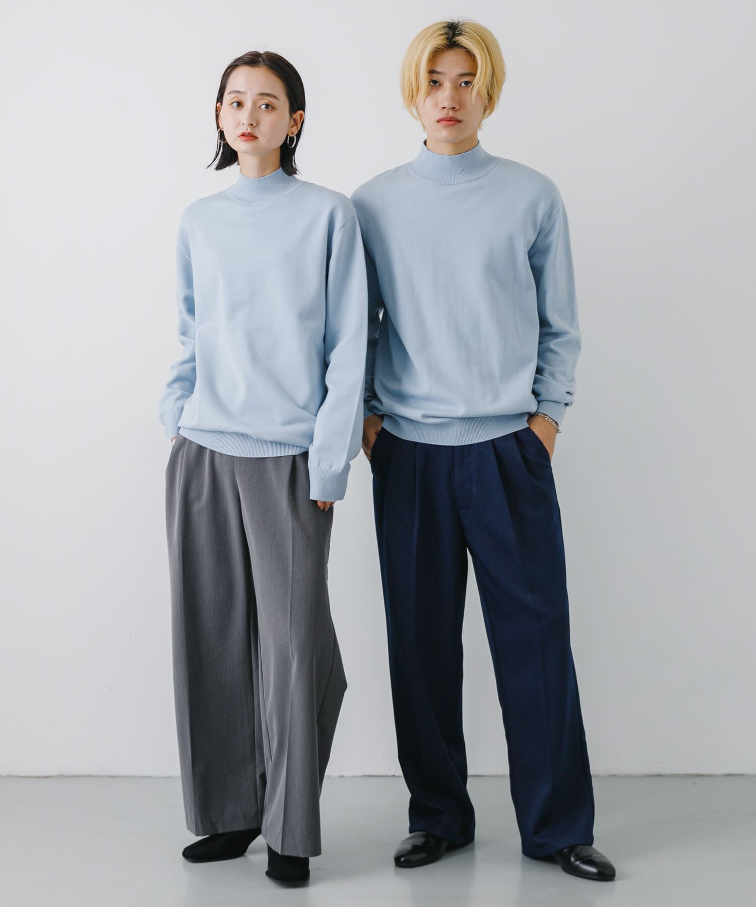 SENSE OF PLACE by URBAN RESEARCH「ストレッチモックネックニット」|ニット・セーター|