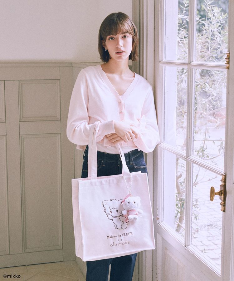 Maison de FLEUR「Lil ala mode スクエアトートバッグ」|トートバッグ|
