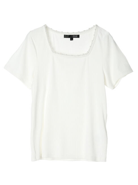 Green Parks「・SUGAR　SPOON　パールスクエアプルオーバー」|Tシャツ・カットソー|