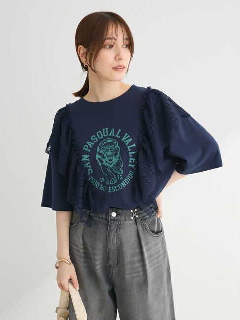 Green Parks「・SUGAR　SPOON　LIONptラッフルTEE」|Tシャツ・カットソー|