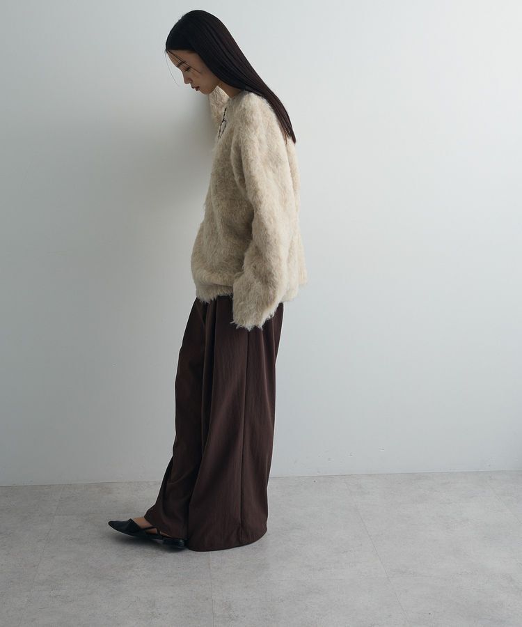 AnriettMusee「前後2wayキーネックシャギーニット」|ニット・セーター|
