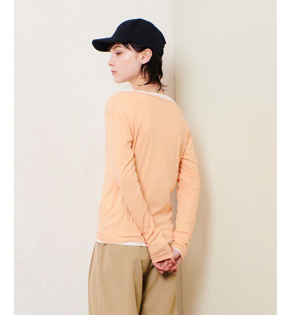 allureville「シアーフライスロングスリープルオーバー」|Tシャツ・カットソー|
