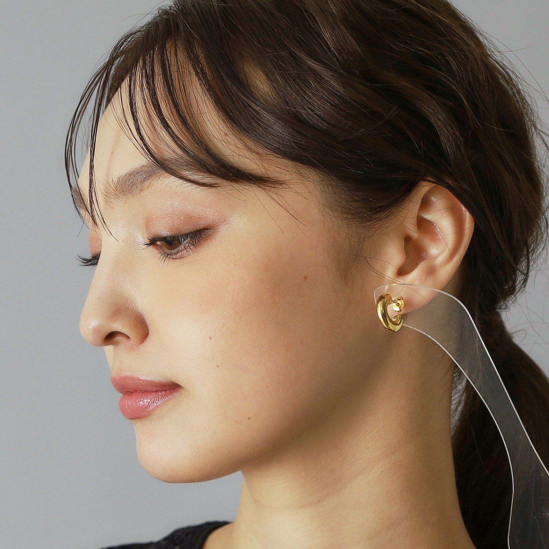 DRESSTERIOR「TEN．（テン）ベーグルピアス　GD」|ピアス|