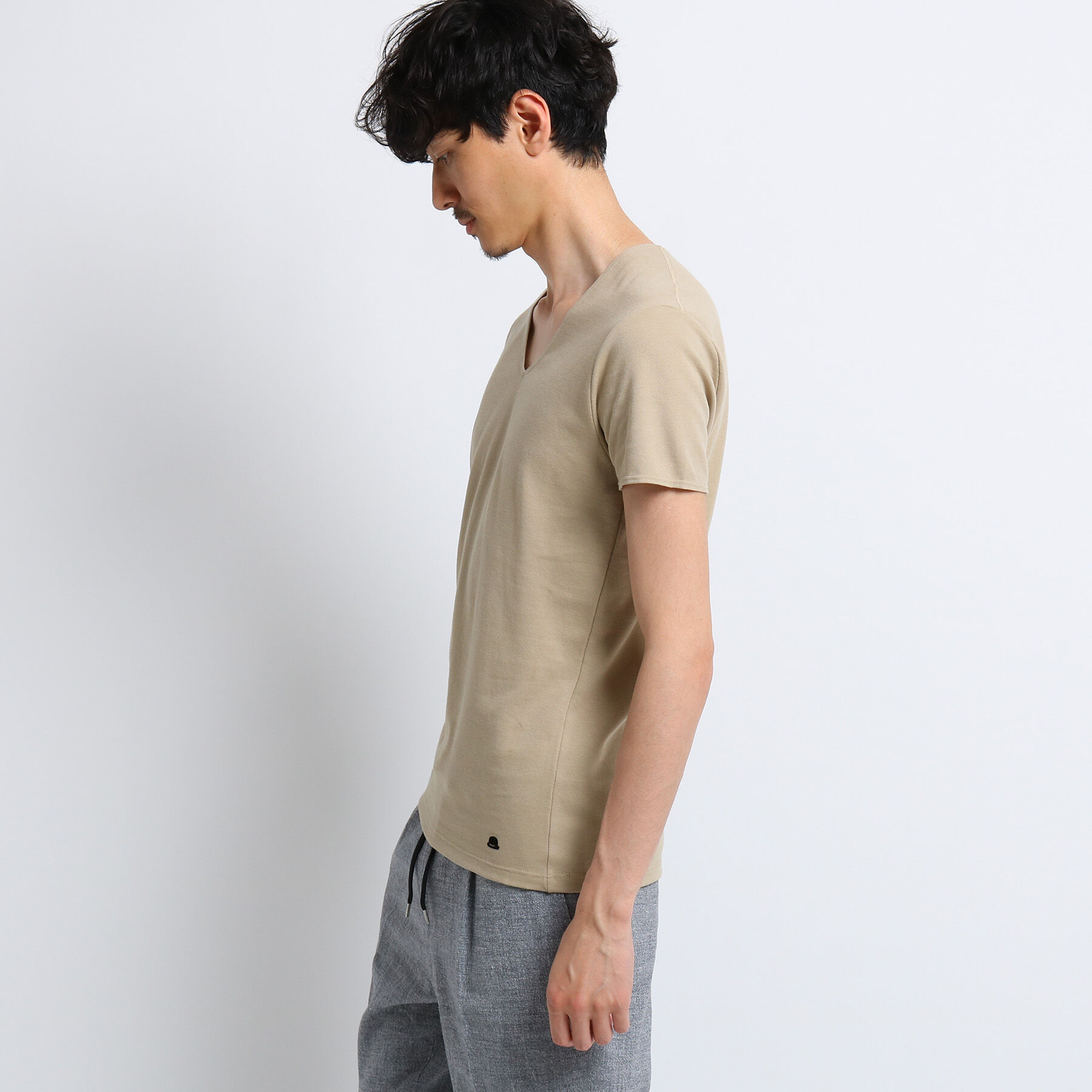 TAKEO KIKUCHI「汗染み防止インナーシャツ[ メンズ 吸水速乾]」|Tシャツ・カットソー|