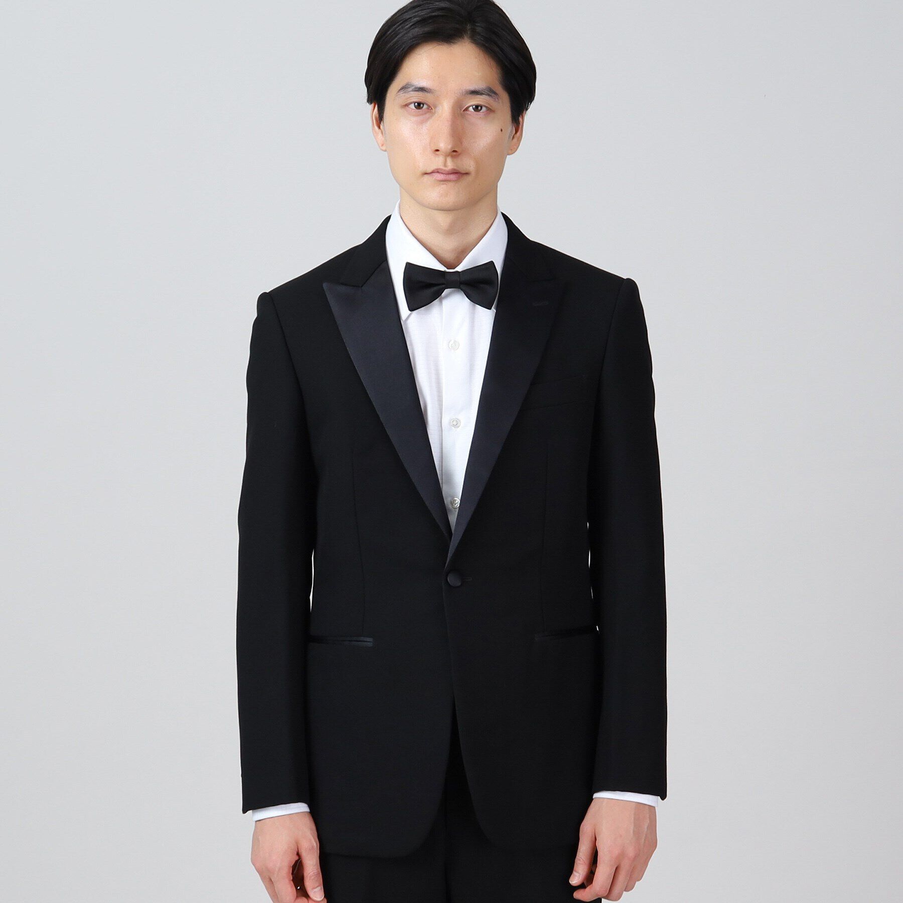 TAKEO KIKUCHI「【FORMAL】ピークドラペル タキシードクロス スーツ」|スーツ|