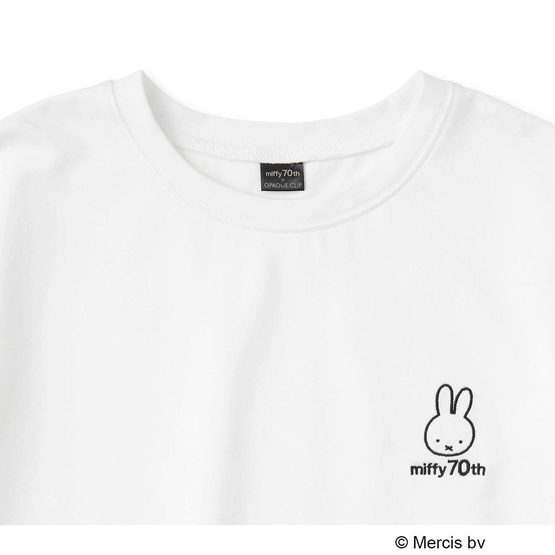 OPAQUE.CLIP「【miffyコラボ】ワンポイント刺繍Ｔシャツ」|Tシャツ・カットソー|