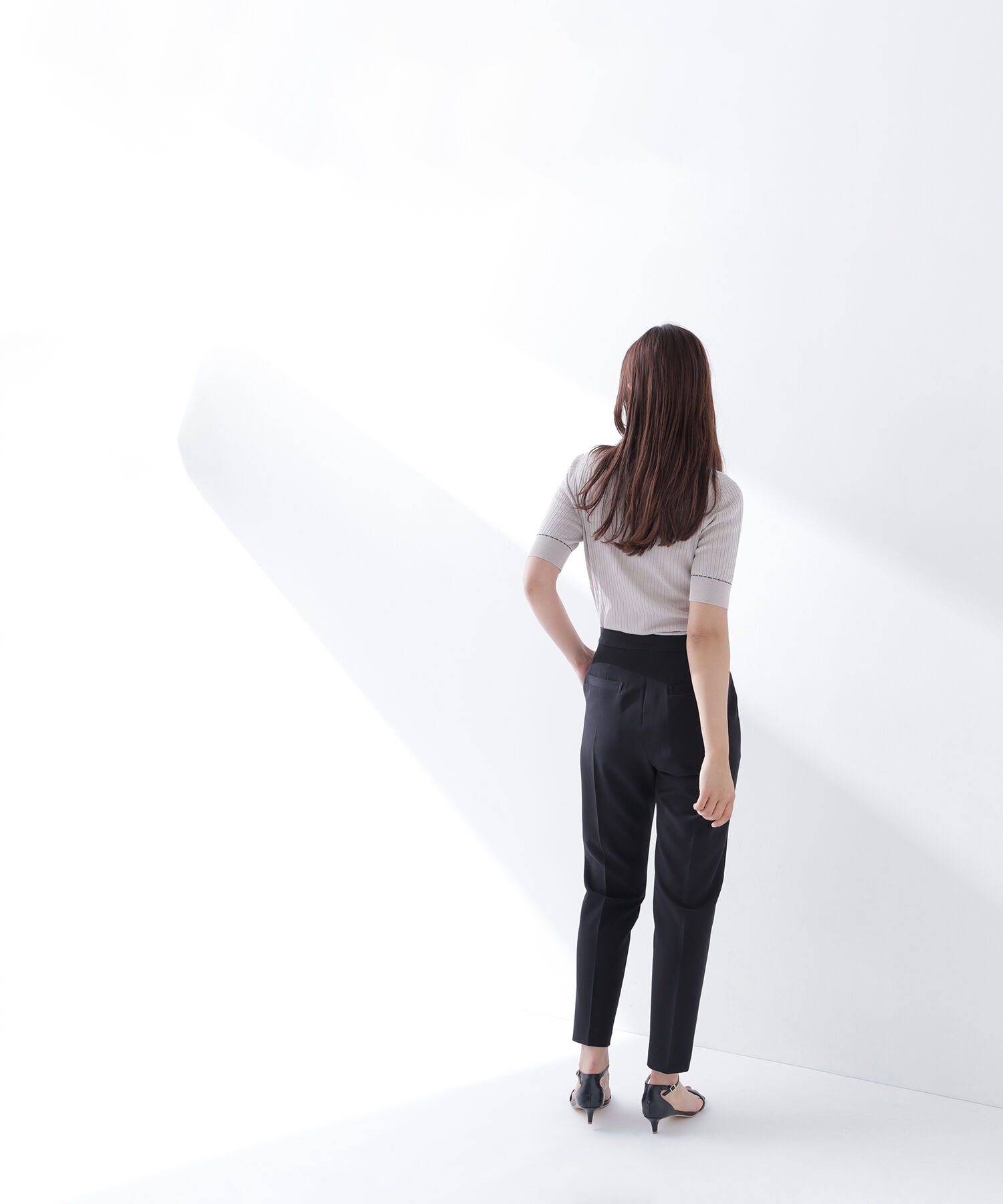  「<Oggi掲載>＜骨格ストレート＞メタルポイントアンクルパンツ」|その他|