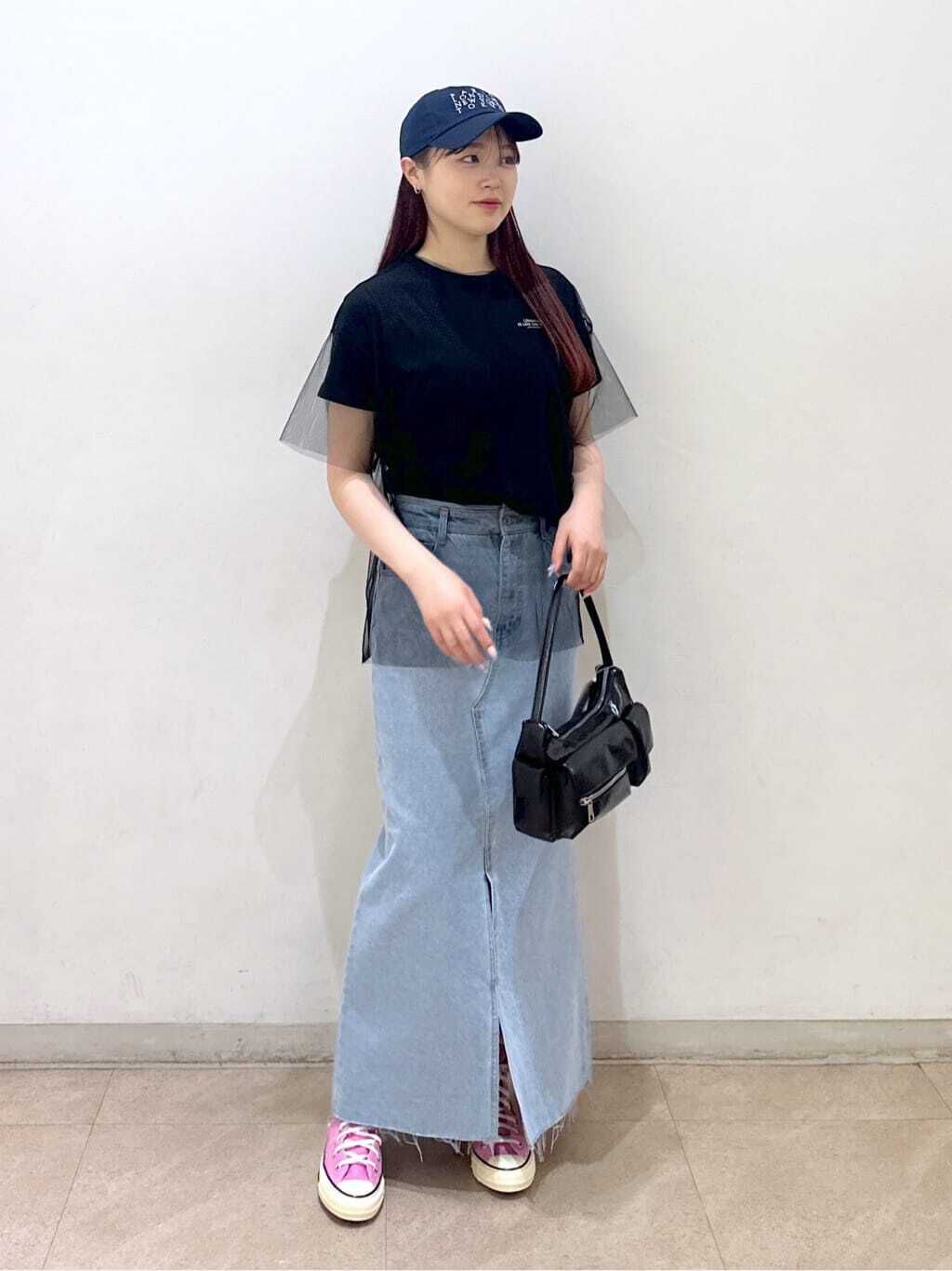  「チュール&times;ロゴTシャツ」|Tシャツ・カットソー|