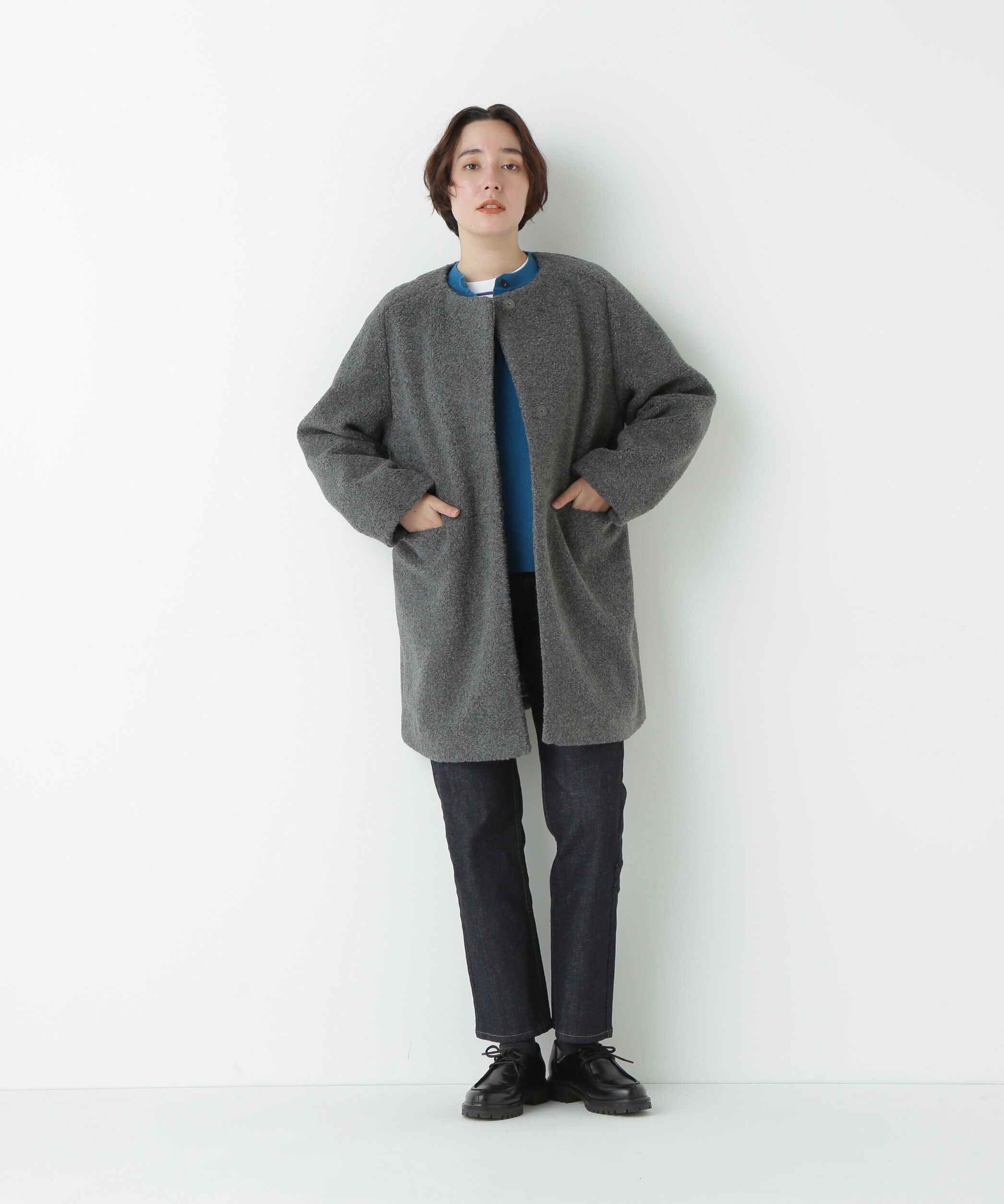  「◆ボアノーカラーコート」|その他|
