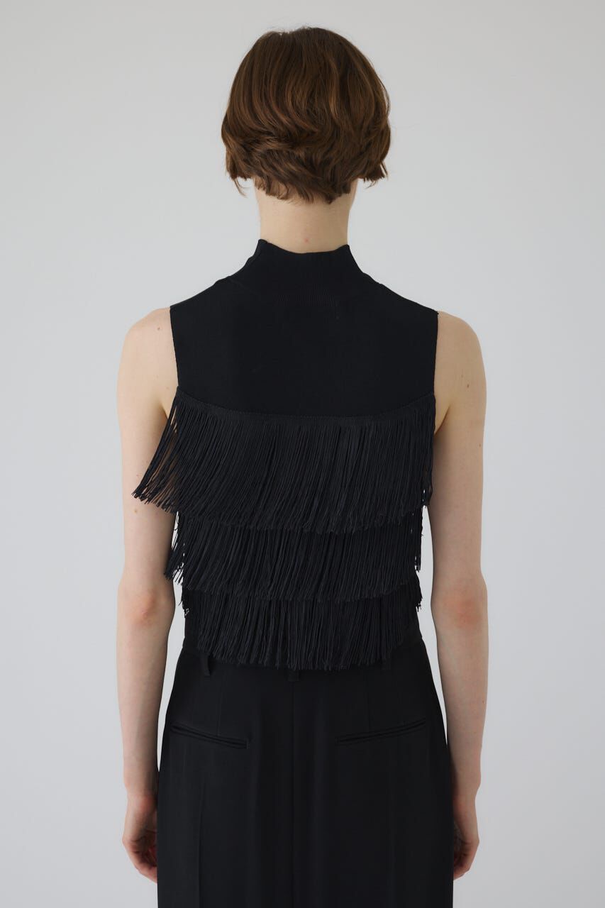 RIM.ARK 「Fringe N/S knit tops」|ニット・セーター|
