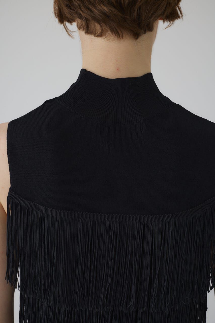 RIM.ARK 「Fringe N/S knit tops」|ニット・セーター|