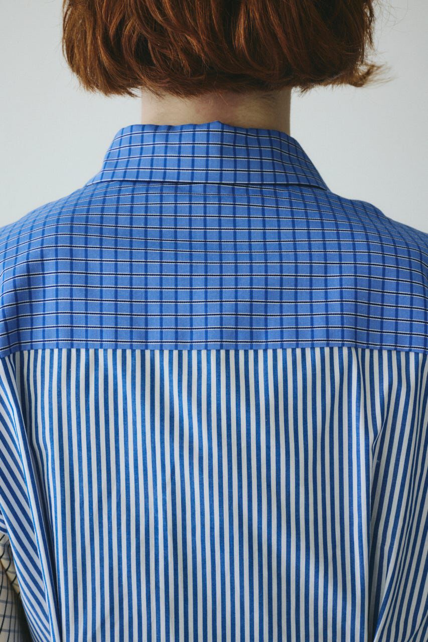 HeRIN.CYE「Ｍix pattern shirt」|シャツ・ブラウス|