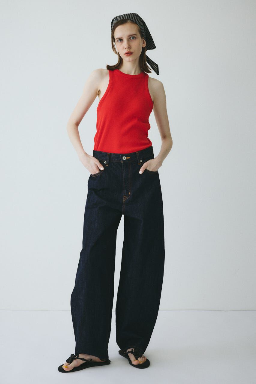 HeRIN.CYE「Cocoon denim pants」|デニム|