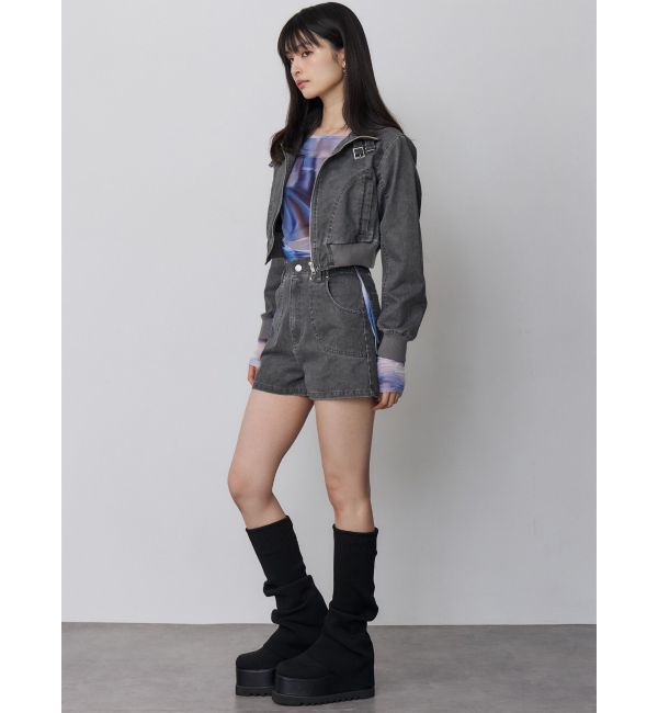 MURUA「ウォッシュショートパンツ」|その他|