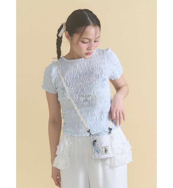merry jenny「ribbon can wallet」|ポーチ|