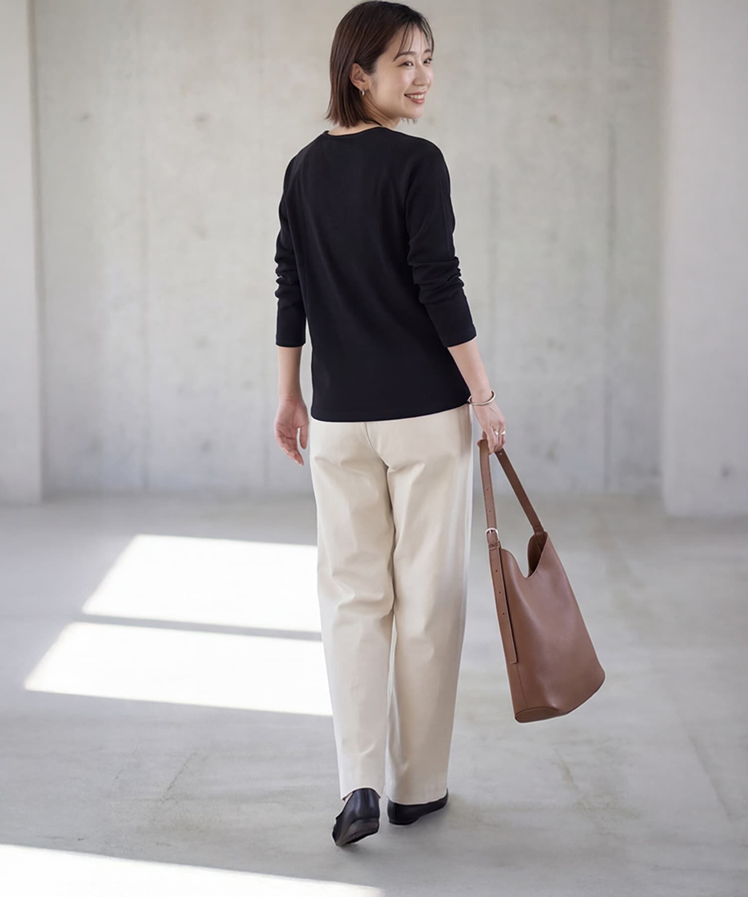 STYLE DELI「LUXEなラグラン長袖Tシャツ」|Tシャツ・カットソー|