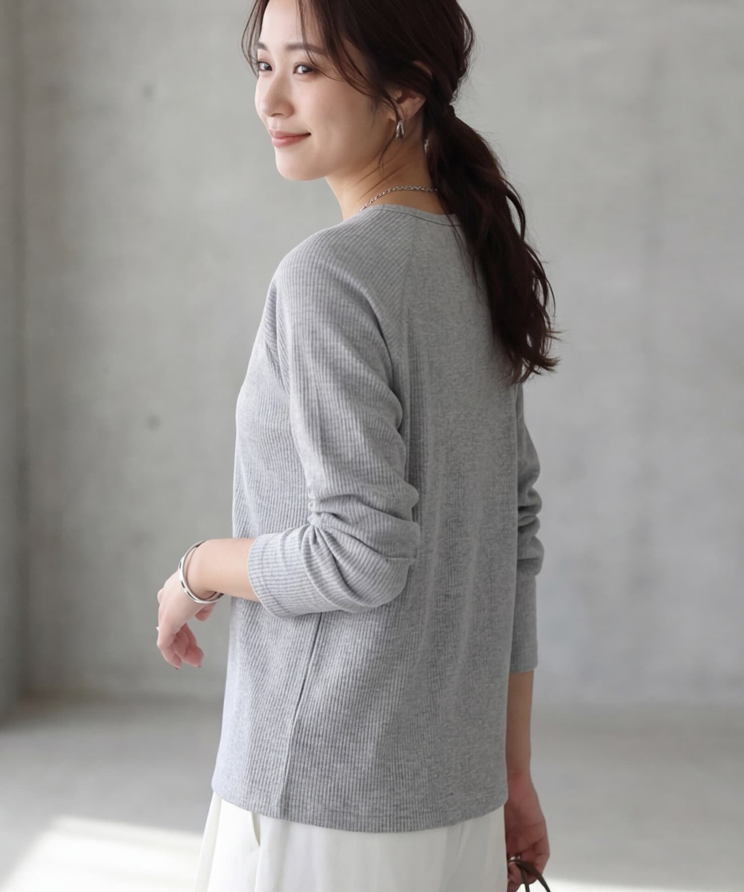STYLE DELI「LUXEなラグラン長袖Tシャツ」|Tシャツ・カットソー|