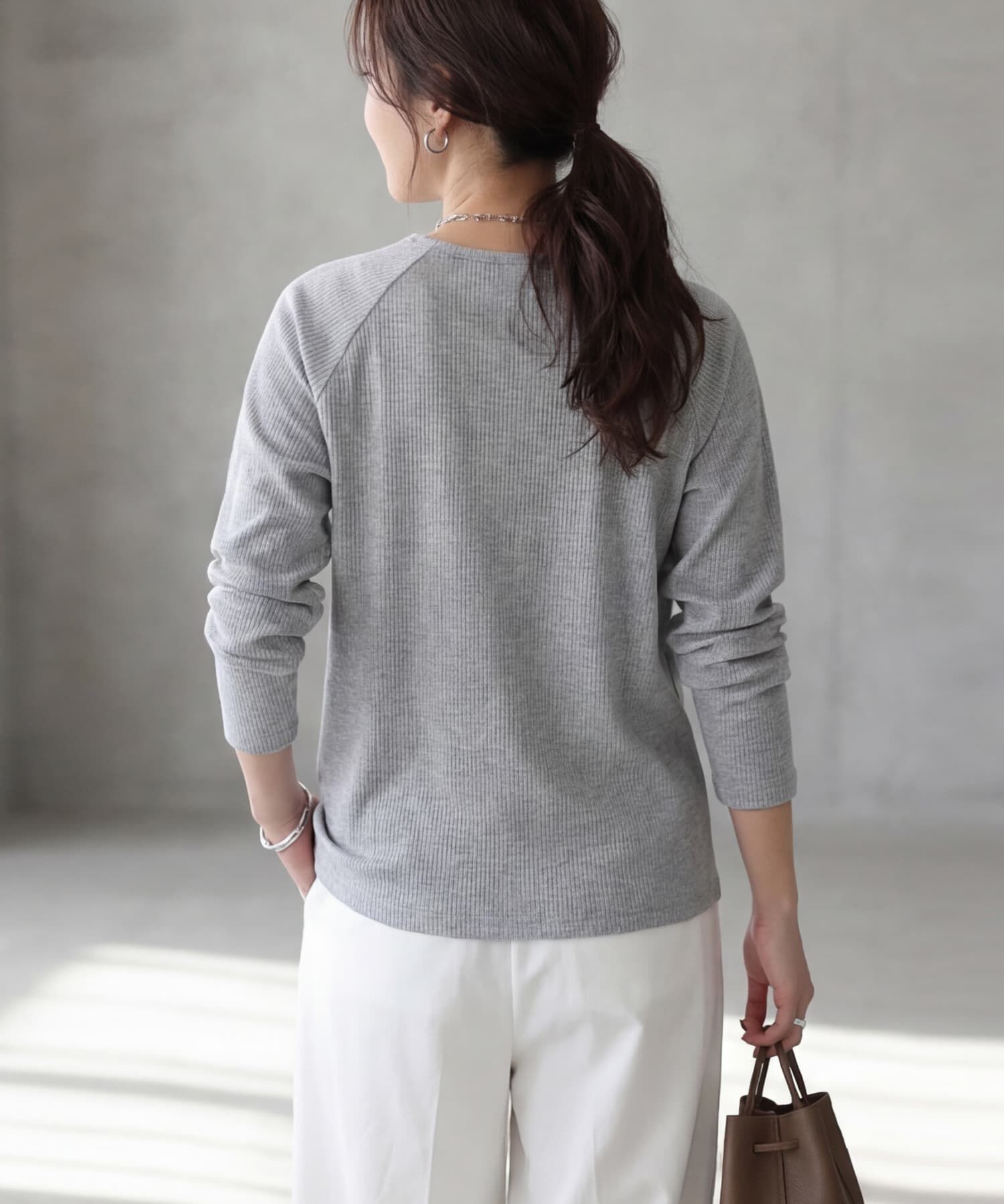 STYLE DELI「LUXEなラグラン長袖Tシャツ」|Tシャツ・カットソー|