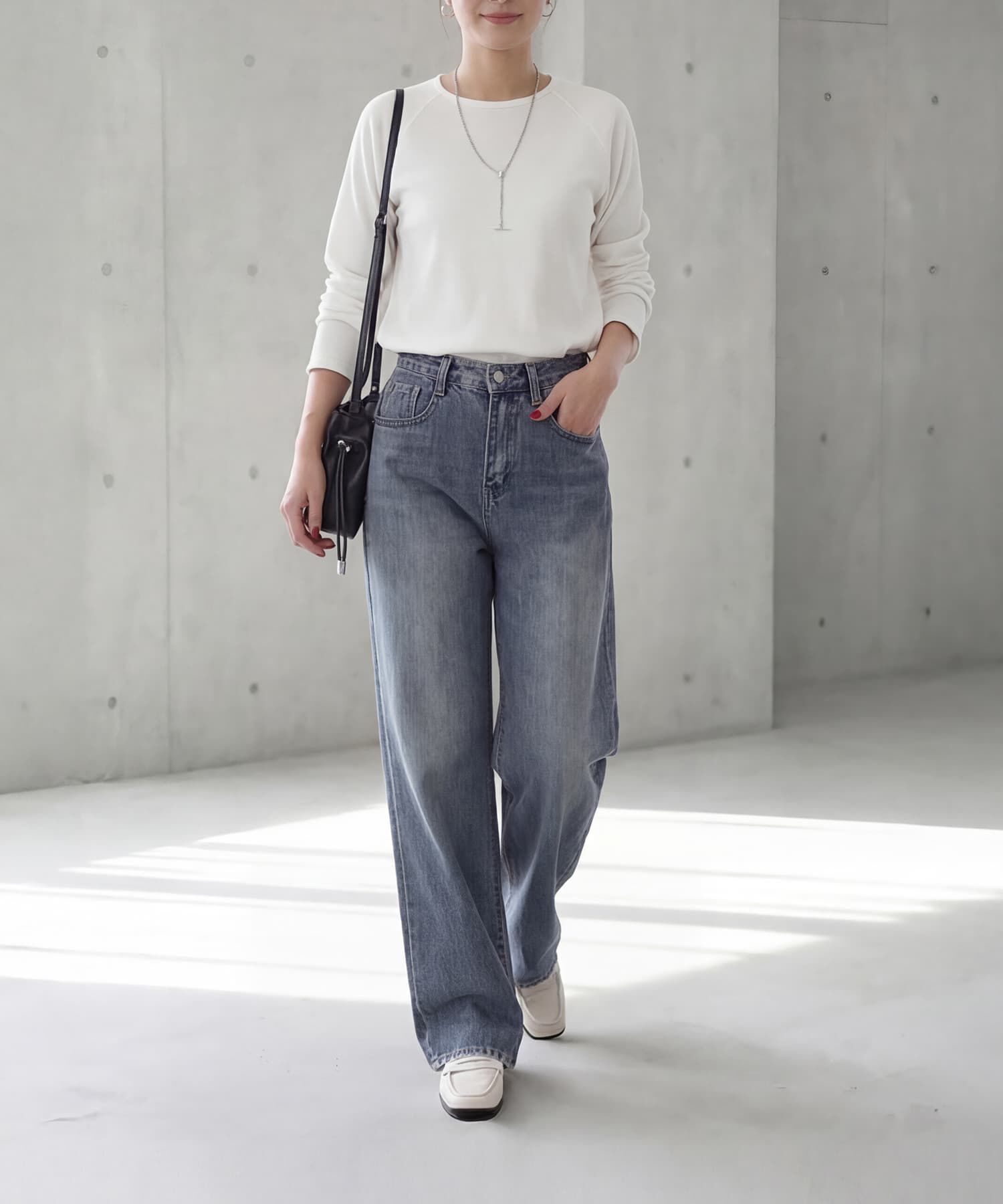STYLE DELI「LUXEなラグラン長袖Tシャツ」|Tシャツ・カットソー|