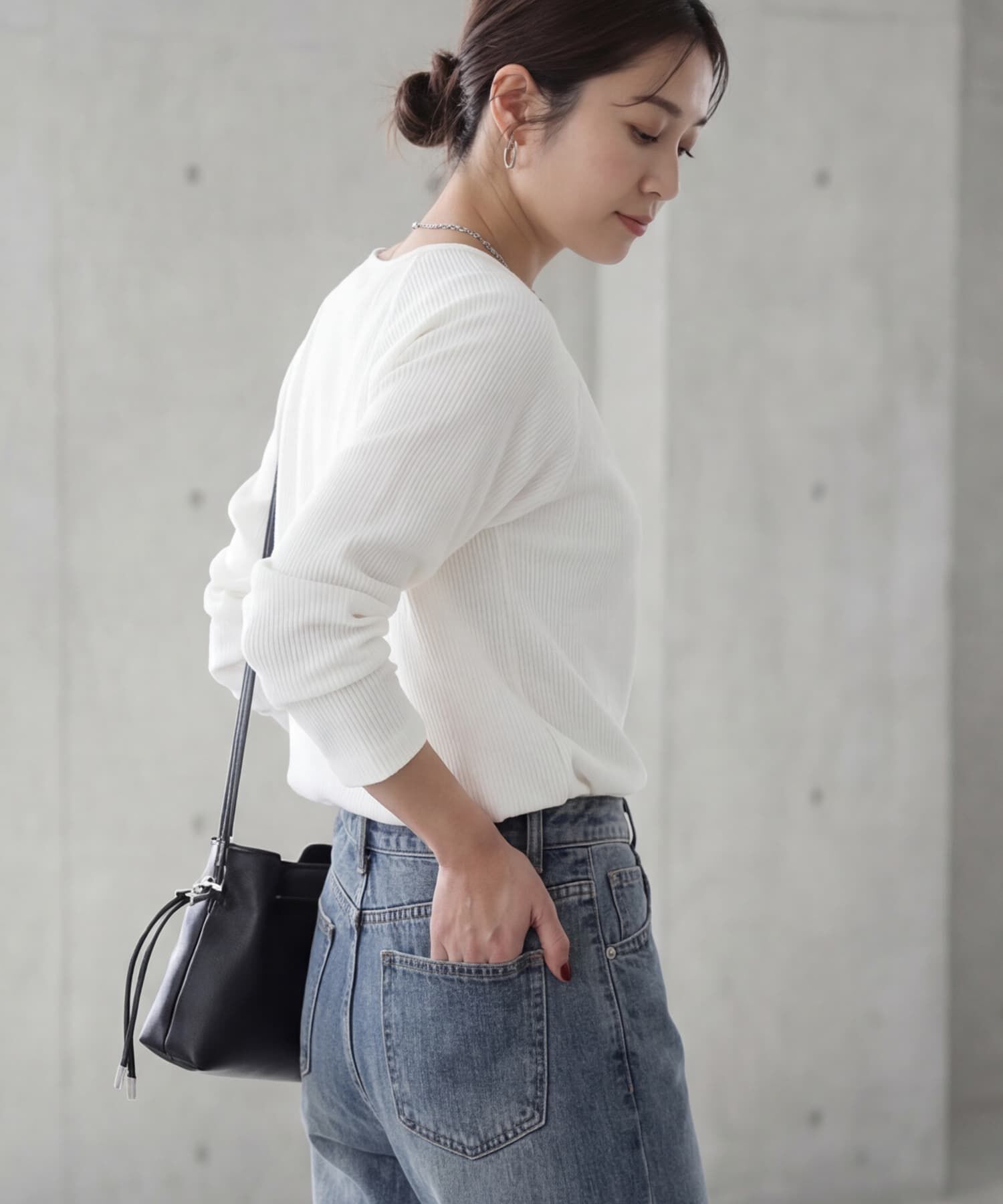STYLE DELI「LUXEなラグラン長袖Tシャツ」|Tシャツ・カットソー|