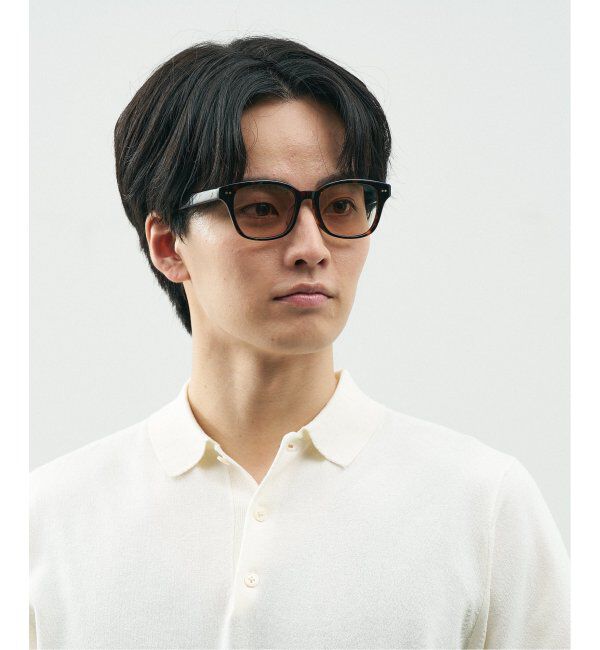  「【WEB限定】Zoff｜STUDIO SEVEN｜ウェリントン型 調光サングラス 紫外線で色が変わる 紫外線防止 UVカット」|サングラス|