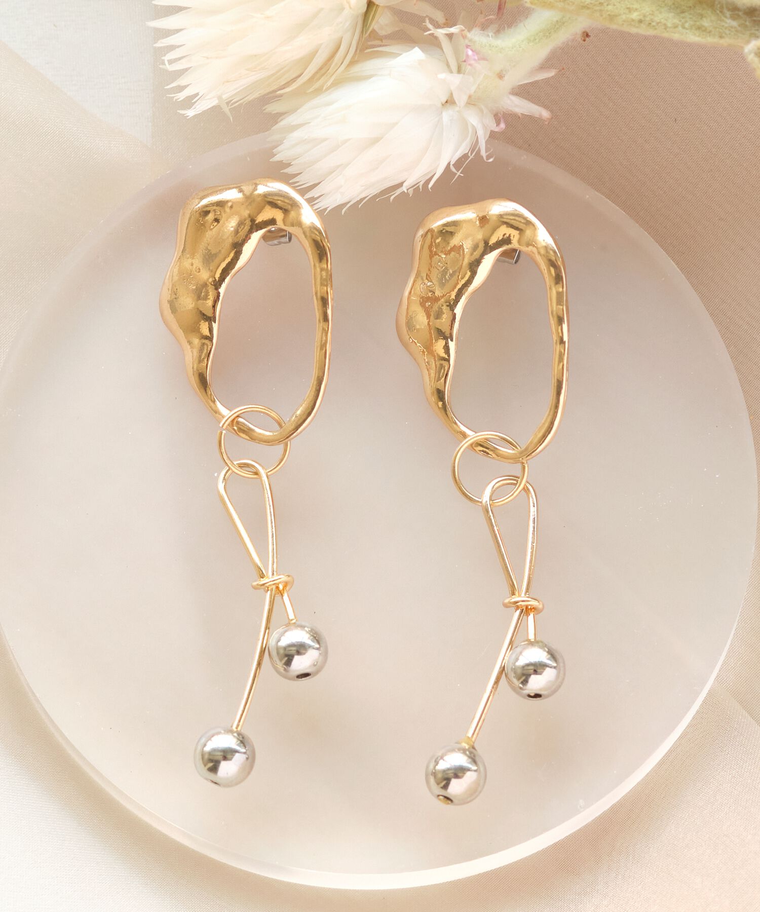 Phoebe+「【sfy】gold ornament　ピアス」|ピアス|