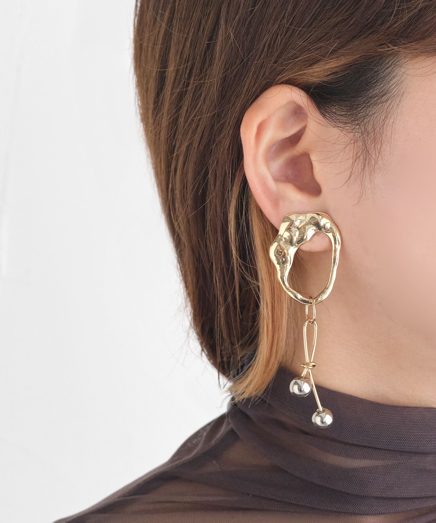 Phoebe+「【sfy】gold ornament　ピアス」|ピアス|