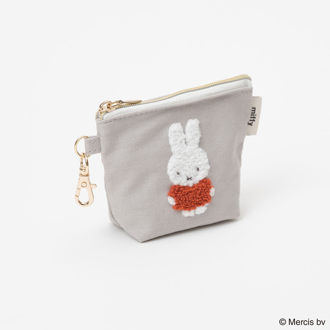  「MIFFY RED＆PINK マイクロミニ台形ポーチ」|ポーチ|