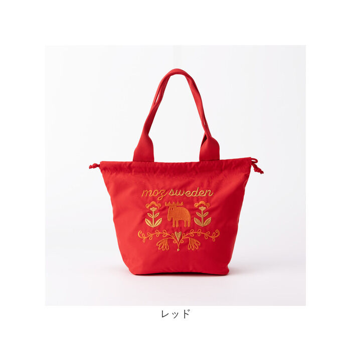moz「moz モズ バッグ 刺繍トート M 通販 トートバッグ トートバック 巾着バッグ エコバッグ」|トートバッグ|
