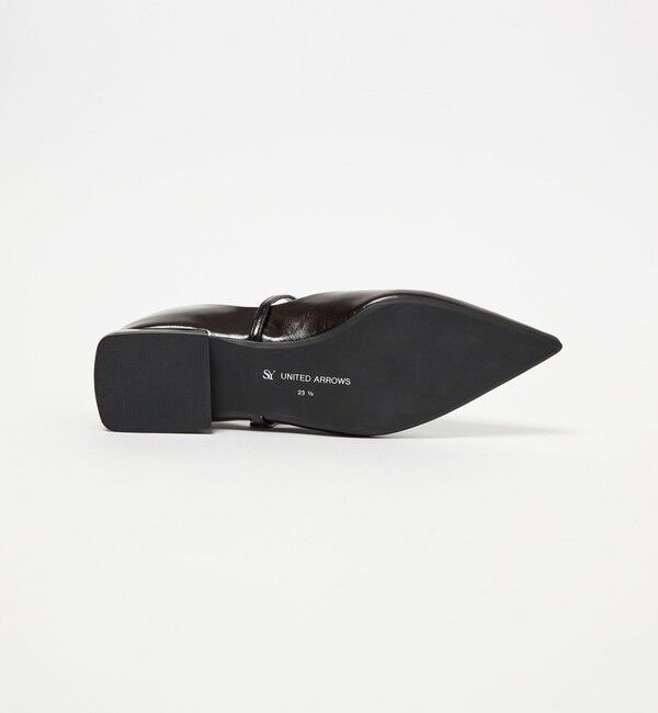 SY UNITED ARROWS「＜SY＞ ポインテッドベルト フラット20&uarr;」|パンプス|