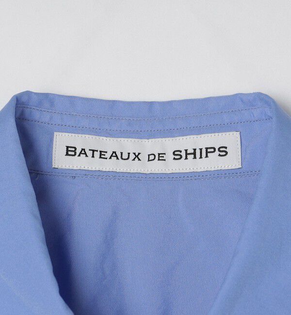 SHIPS「BATEAUX DE SHIPS: ブロード レギュラーカラー シャツ」|シャツ・ブラウス|
