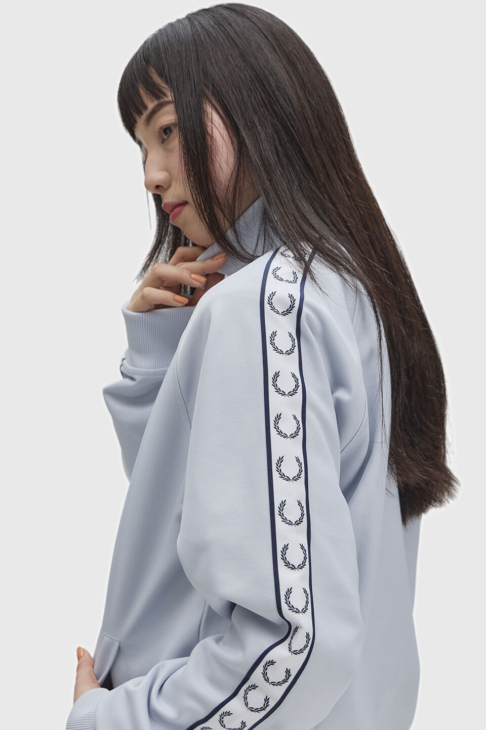 FRED PERRY 「Taped Track Jacket／フレッドペリートラックジャケット」|スウェット・ジャージ|