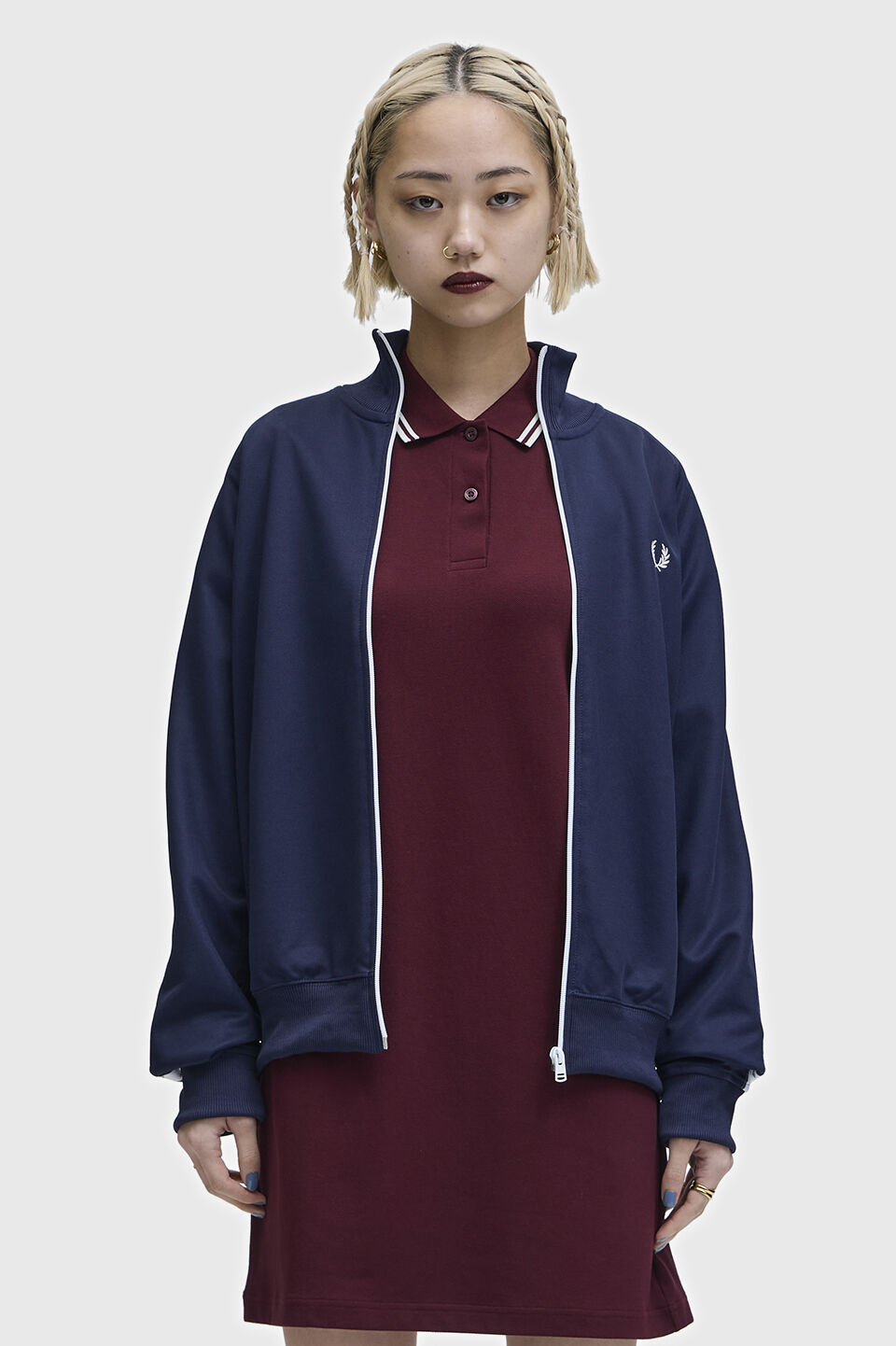 FRED PERRY 「Taped Track Jacket／フレッドペリートラックジャケット」|スウェット・ジャージ|