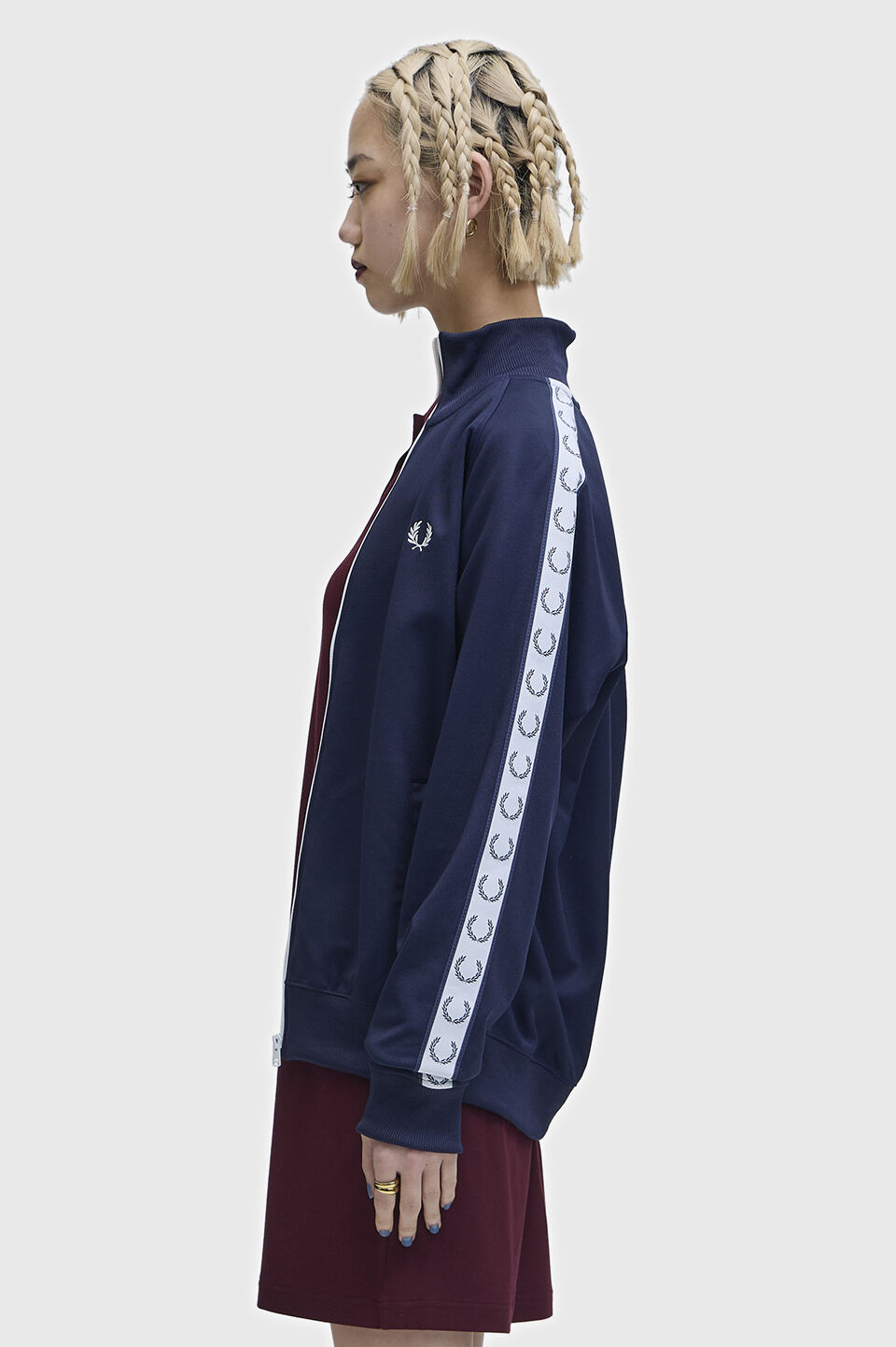 FRED PERRY 「Taped Track Jacket／フレッドペリートラックジャケット」|スウェット・ジャージ|
