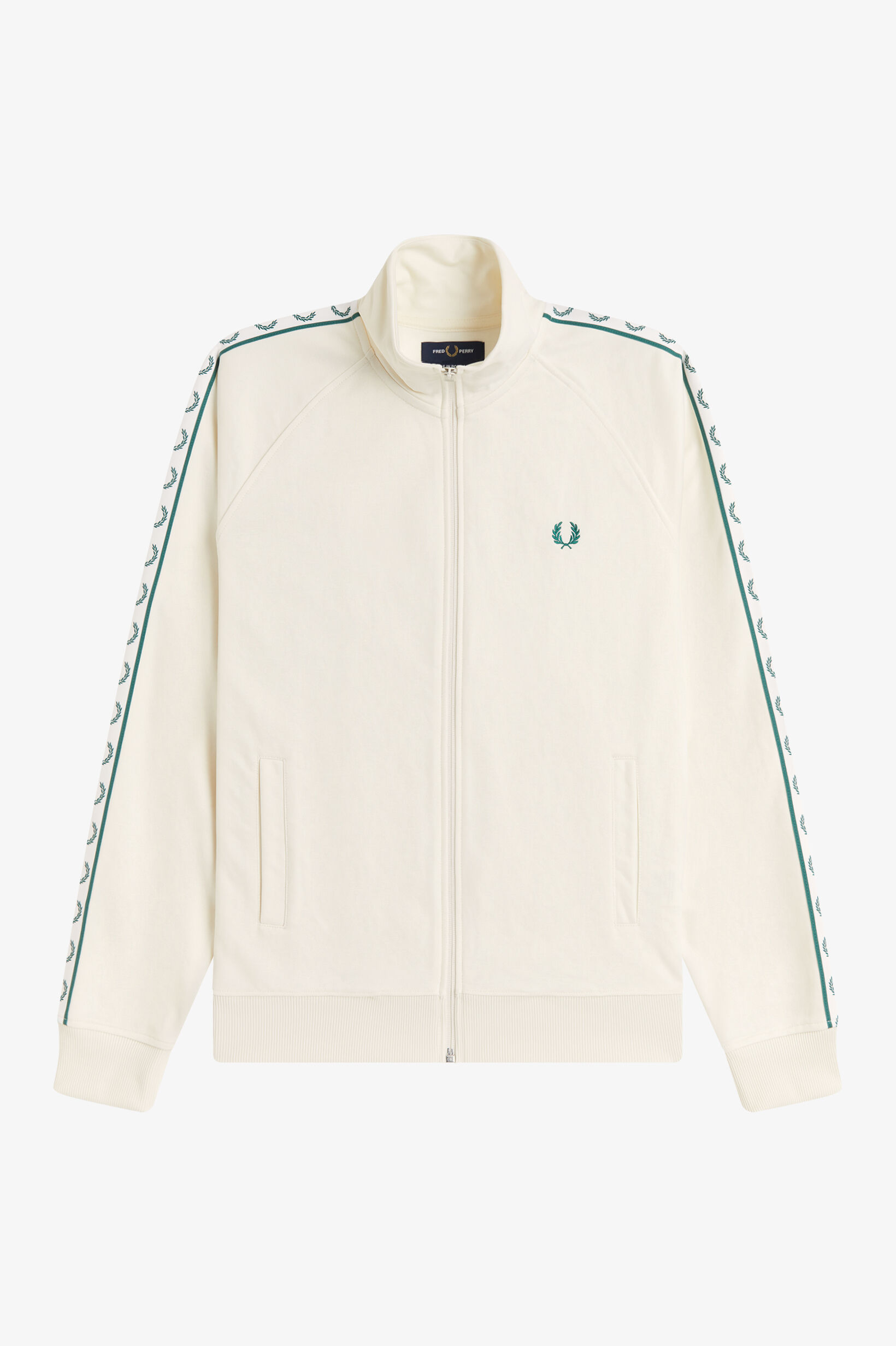 FRED PERRY 「Contrast Tape Track Jacket／フレッドペリー コントラストテープトラックジャケット」|ブルゾン・スタジャン|