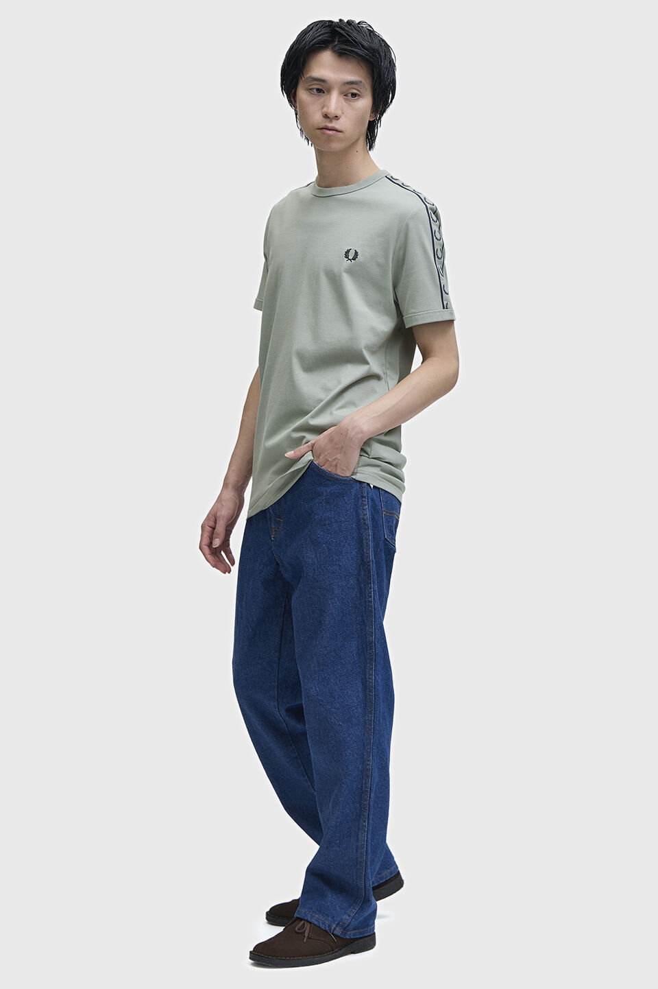 FRED PERRY 「Contrast Tape Ringer T-Shirt／コントラストテープリンガーTシャツ」|Tシャツ・カットソー|