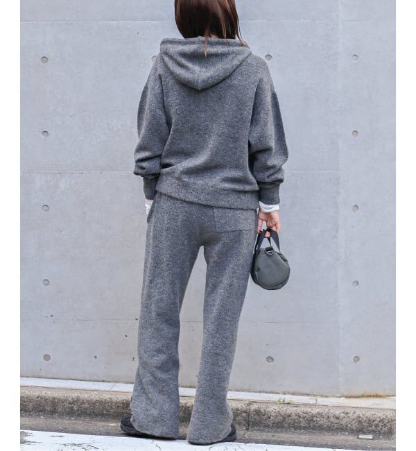 OUTDOOR PRODUCTS Usual Things「アルパカミックスニットZIPフーディ」|パーカー|