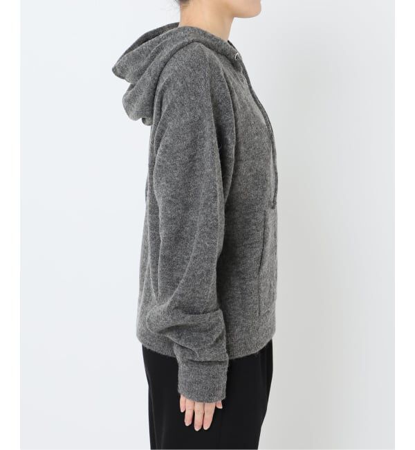OUTDOOR PRODUCTS Usual Things「アルパカミックスニットZIPフーディ」|パーカー|