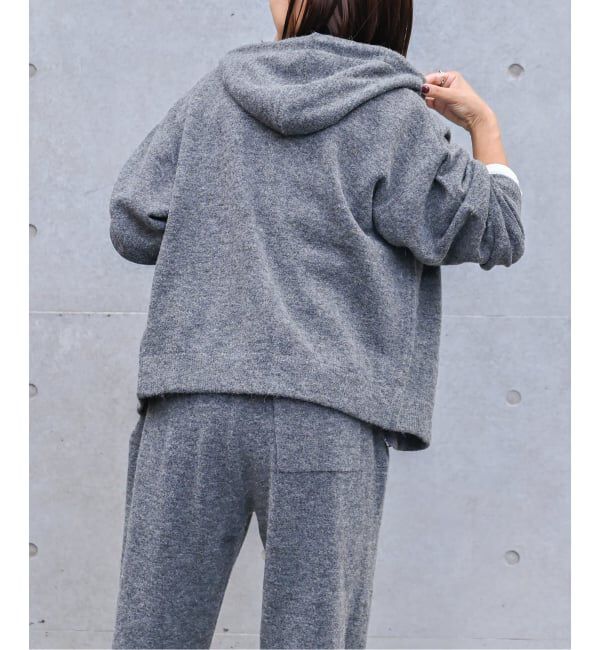 OUTDOOR PRODUCTS Usual Things「アルパカミックスニットZIPフーディ」|パーカー|