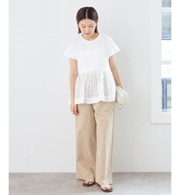 IENA「TORRAZZO DONNA/トラッゾドンナ ドットTシャツ」|Tシャツ・カットソー|