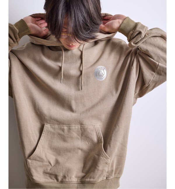 Paris Saint-Germain「【Paris Saint-Germain / パリ・サン＝ジェルマン】 JP Pigment Hoodie」|パーカー|ベージュ