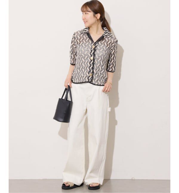 JOURNAL STANDARD relume「【TORRAZZO DONNA/トラッゾドンナ】ジオメトリックレースシャツ」|シャツ・ブラウス|