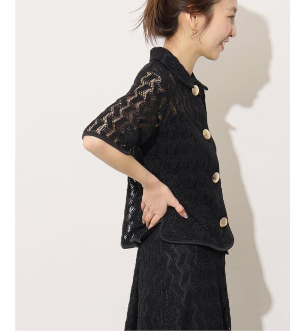 JOURNAL STANDARD relume「【TORRAZZO DONNA/トラッゾドンナ】ジオメトリックレースシャツ」|シャツ・ブラウス|