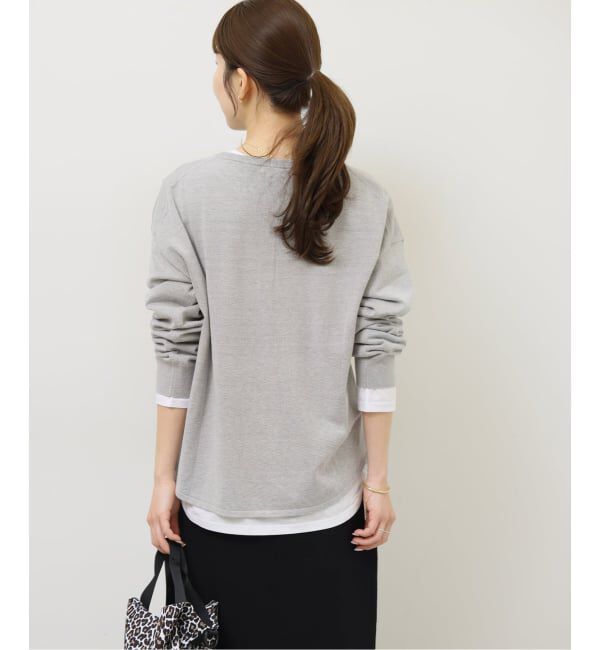 JOURNAL STANDARD relume「《追加》［2枚セット / SS素材］3WAYレイヤードヘンリープルオーバー」|ニット・セーター|