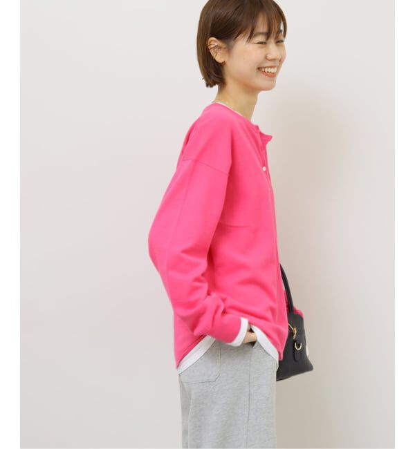 JOURNAL STANDARD relume「《追加》［2枚セット / SS素材］3WAYレイヤードヘンリープルオーバー」|ニット・セーター|