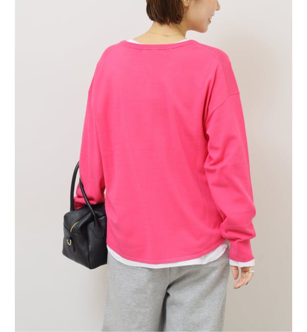 JOURNAL STANDARD relume「《追加》［2枚セット / SS素材］3WAYレイヤードヘンリープルオーバー」|ニット・セーター|